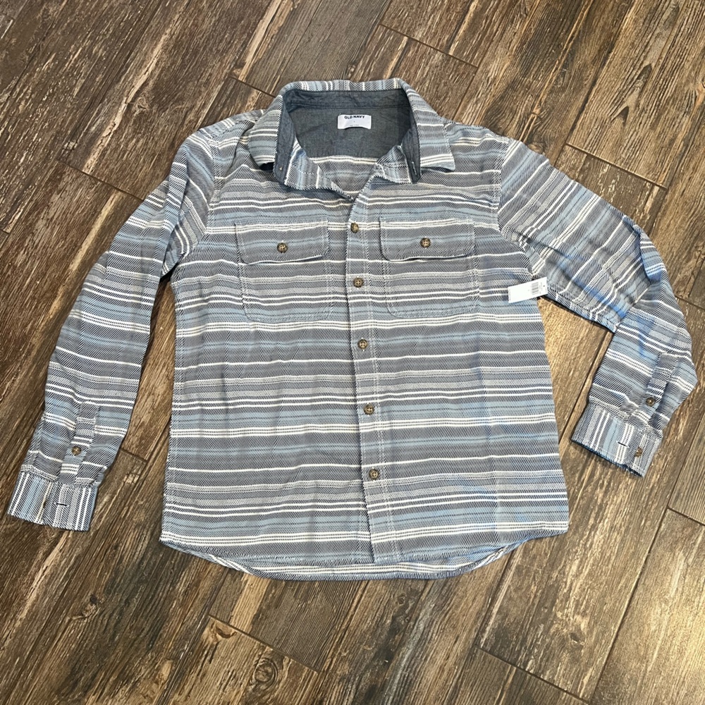 Men’s Flannel Button Up Shacket